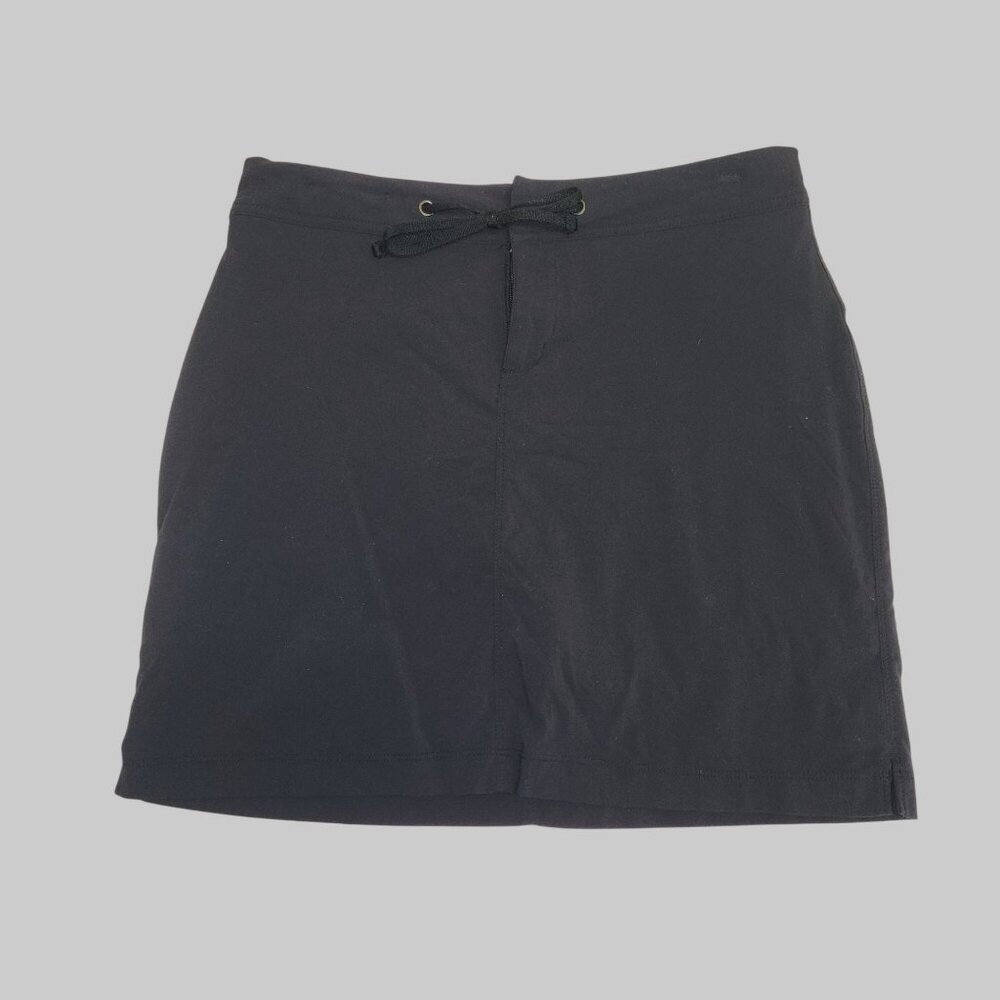 Columbia Womens Black Skort Size 6 Medium With Built-In Liner Active Wear 2422